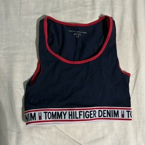 Tommy Hilfiger sports bra, lightly worn, perfect condition, size S